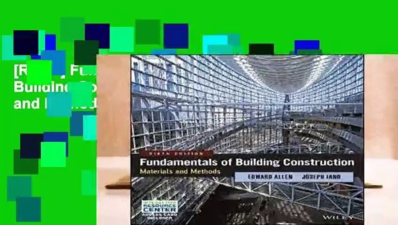fundamentals of building construction pdf free download
