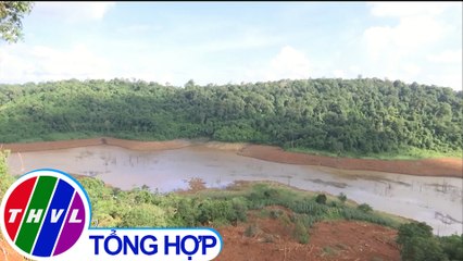 THVL | Cảnh báo tình trạng sạt lở gần lòng hồ thủy điện Đắk Sin 1