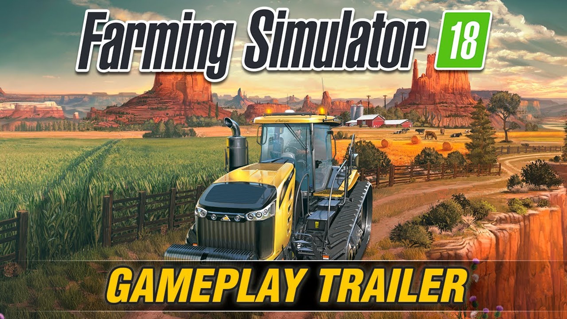 Farming Simulator 18 - Trailer de gameplay - Vidéo Dailymotion