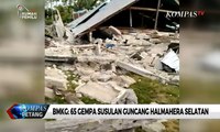 BMKG: 65 Gempa Susulan Guncang Halmahera Selatan