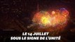 Le feu d’artifice du 14 juillet à Paris a émerveillé tout le monde