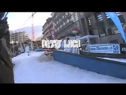 Snowboard PoP CreW Montreux Jib Festival