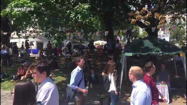 Climate activists form blockade in central Bristol as part of coordinated national protest