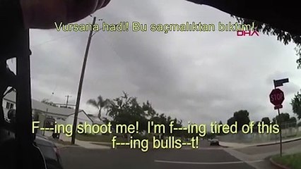 ABD polisi, silahı kendisine doğrultan kadını vurdu