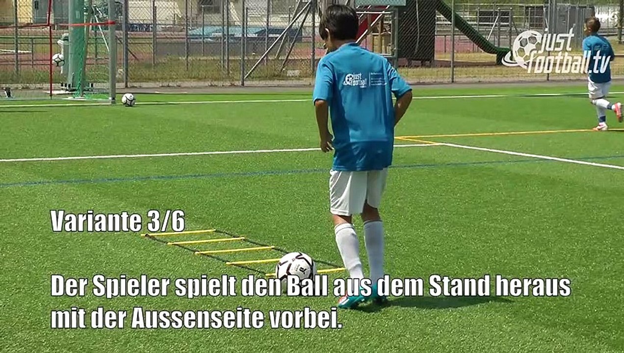 Fussballtraining_ Schnelligkeit und Torschuss - Koordination - Kondition