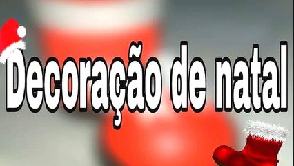 Como fazer decorações de natal