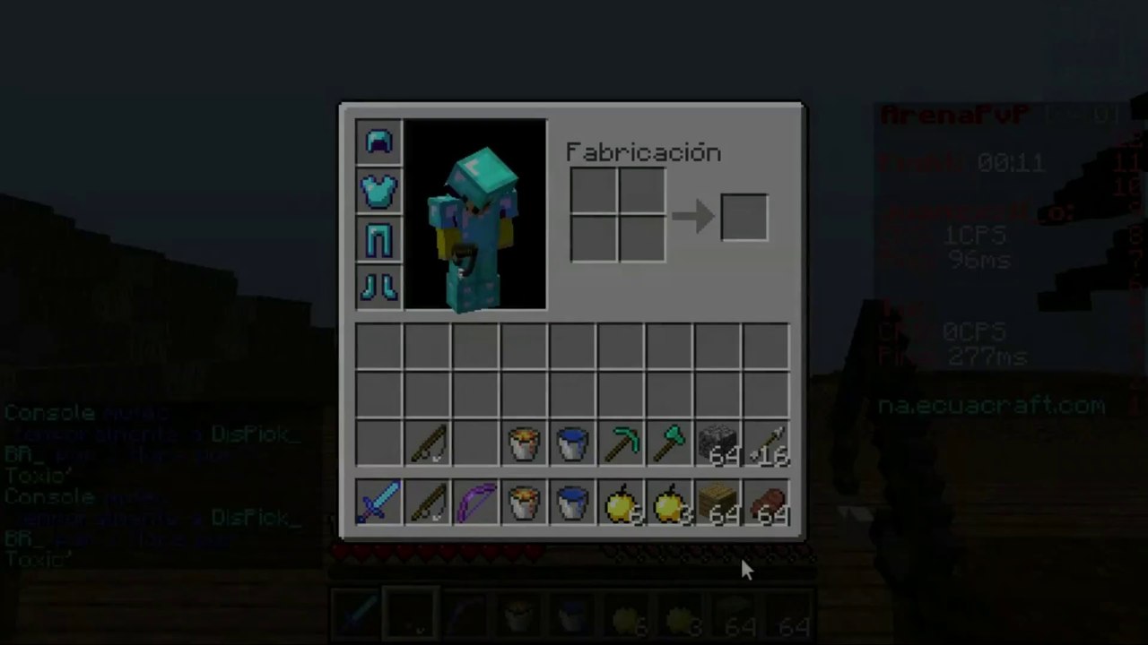 JUGANDO en UN PVP 1vs1 / TOP SERVERS 2019 - Minecraft