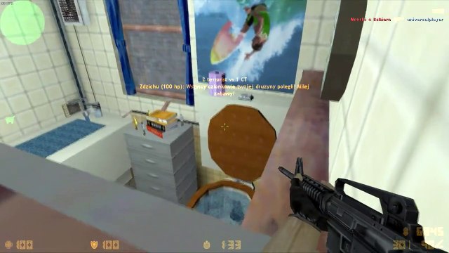 Zdzichu gra w Counter-Strike 1.6 #22 (de_ratz!!! :D)