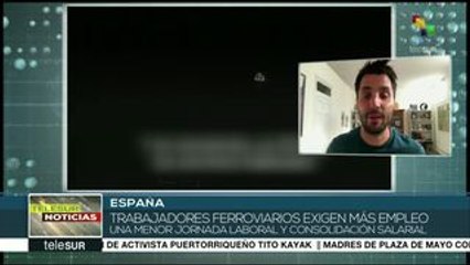 Inicia huelga ferroviaria en España