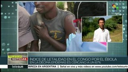 Confirman nuevo caso de ébola en la ciudad congolesa de Goma