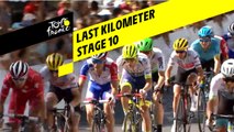 Last kilometer / Flamme rouge - Étape 10 / Stage 10 - Tour de France 2019