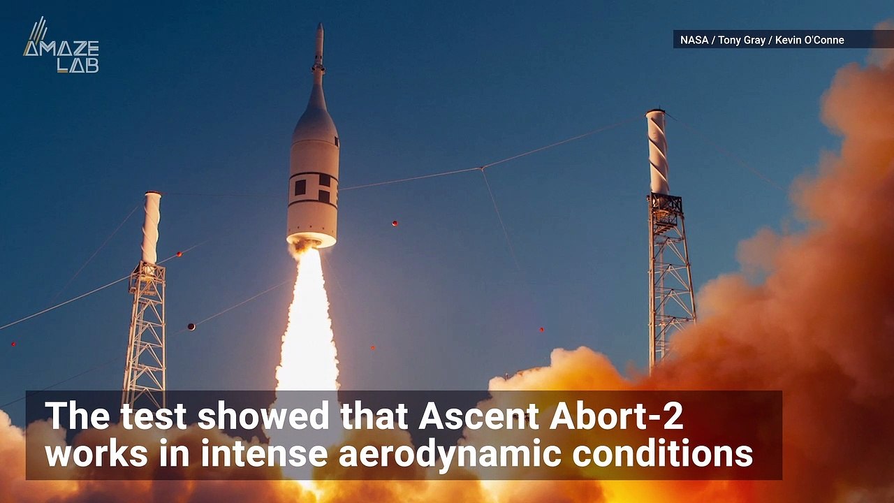 Watch as Camera Captures Orion’s Abort Test in...