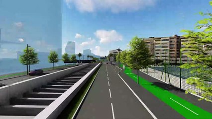 Le projet de raccordement de la Voie Mathis à l'A8 à Nice