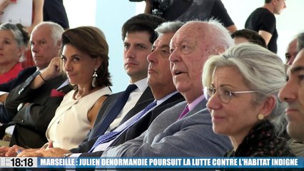 Marseille : Julien Denormandie poursuit la lutte contre l'habitat indigne