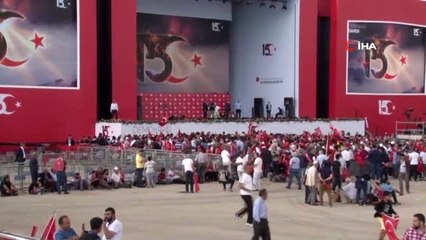 15 Temmuz şehitleri anma programı için Atatürk Havalimanı'nda hazırlıklar tamamlandı