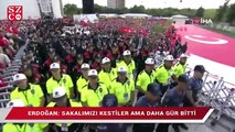 Erdoğan: Sakalımızı kestiler ama daha gür bitti