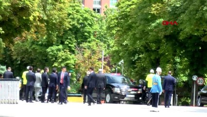 CUMHURBAŞKANI ERDOĞAN'IN 15 TEMMUZ ÖZEL OTURUMU İÇİN TBMM'YE GELİŞİ