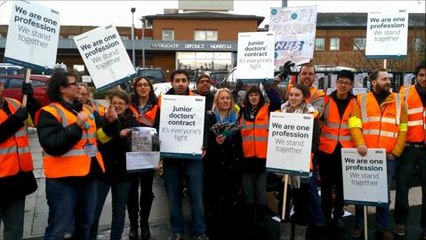 Junior Doctors on strike
