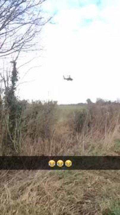 Apache Helicopter crash