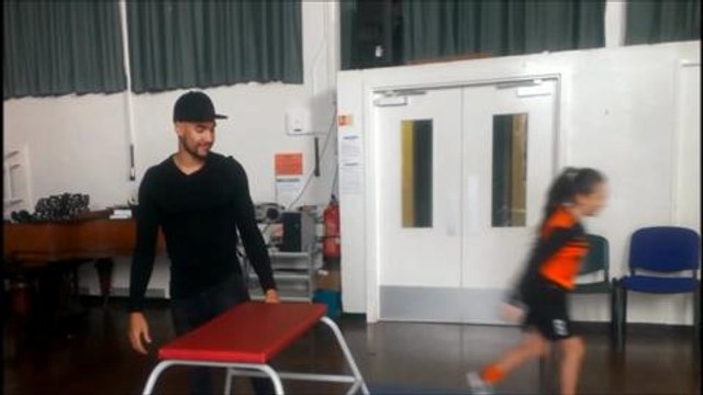 Video: Olympic gymnast and ‘Strictly’ star Louis waltzes into Leeds to inspire kids