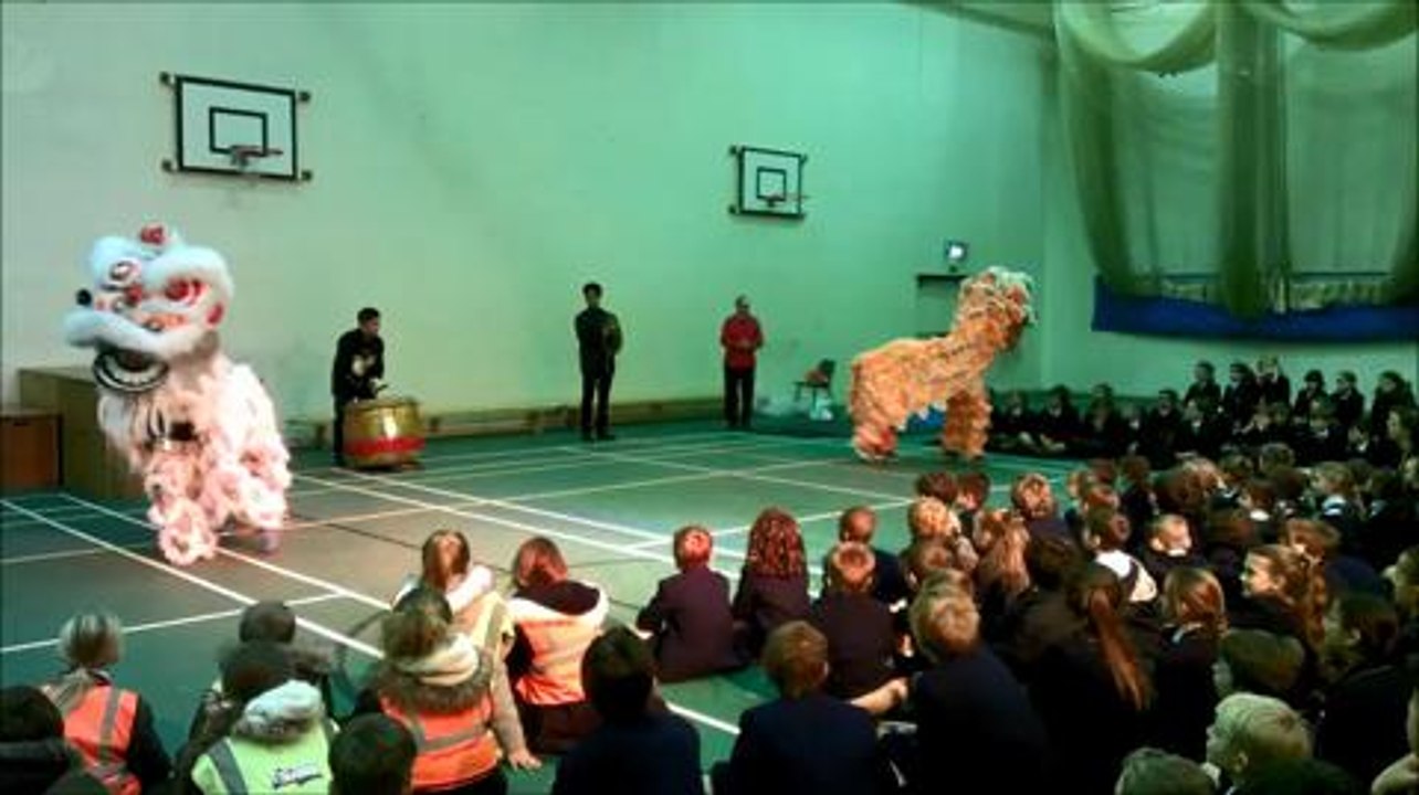 Lion dance