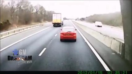 Collision near-miss on M18