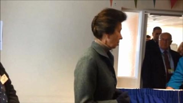 Princess Anne visits Hindley