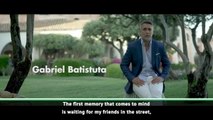 Batistuta reflects on journey into football during Docufilm