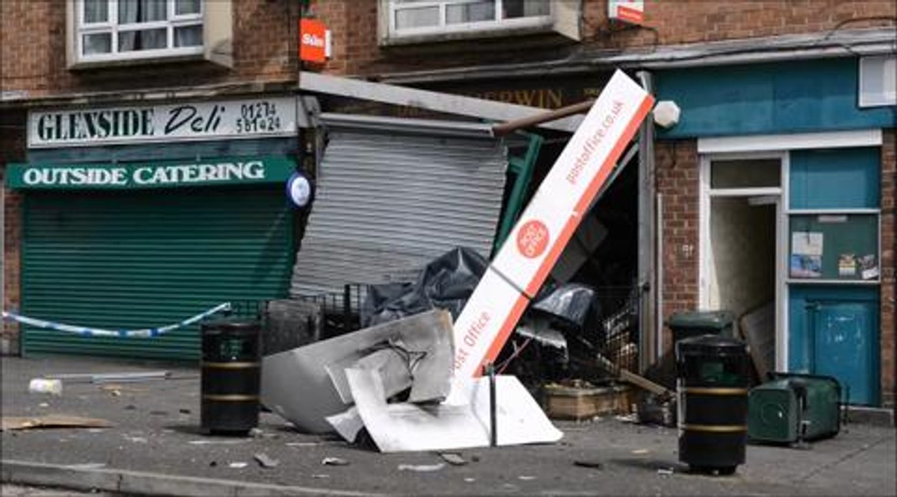 Cash Machine explosion
