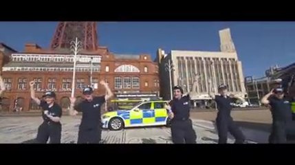 Lancashire Police Running Man Challenge