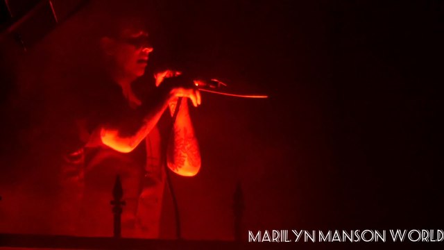 Marilyn Manson is wrong at the beginning of the song If I Was Your Vampire Hell Never Dies Tour 2019.