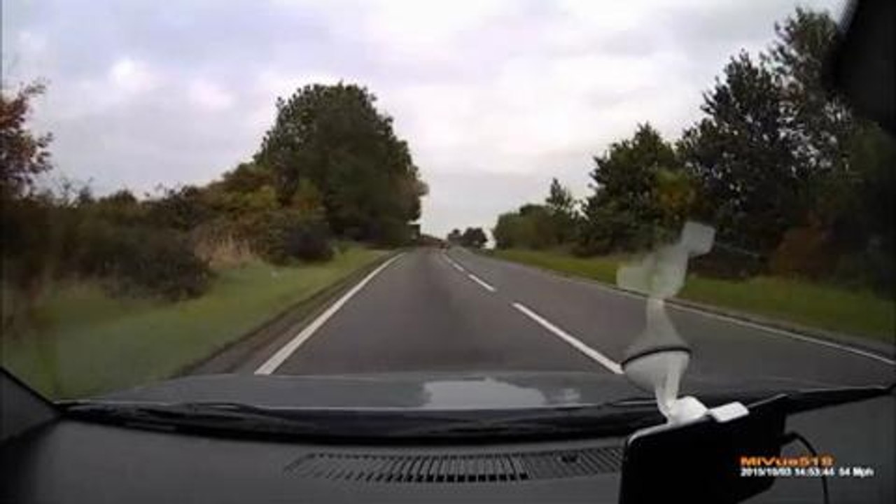 Road rage driver crash