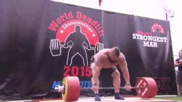 Strongman Eddie Hall
