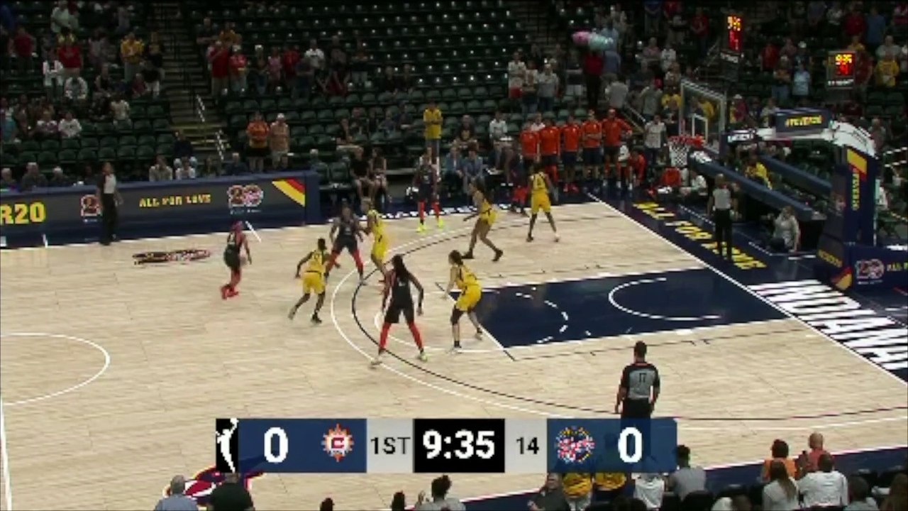 Jonquel Jones, Connecticut Sun Outlasts Indiana Fever