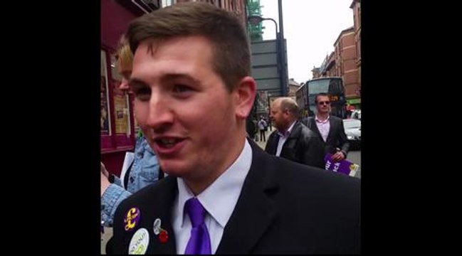 Nigel Farage in Leeds