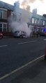 Suspected arson attack on car
