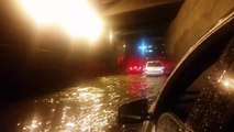 Uber drives through floods