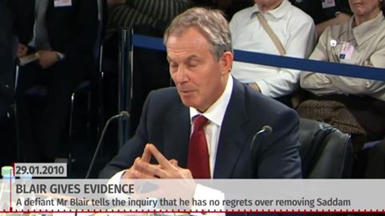 From war to the Chilcot Inquiry