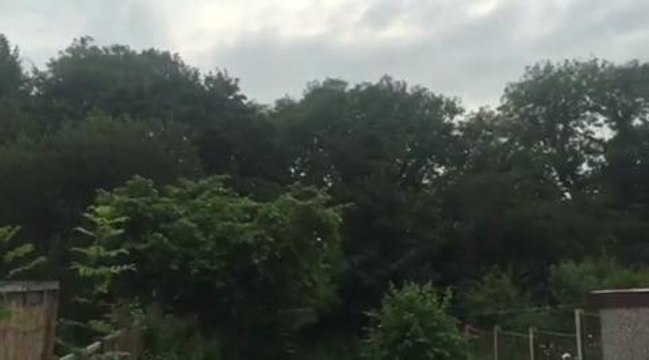 Thunderstorms in Lancashire