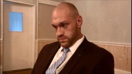 Tyson Fury's South Shields rant at rival