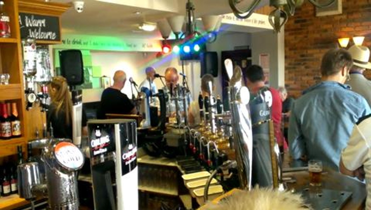 Blue guitarist Trevor Sewell performs at Sunderland music event