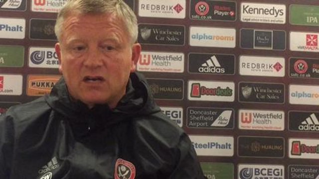 Chris Wilder on Caolan Lavery