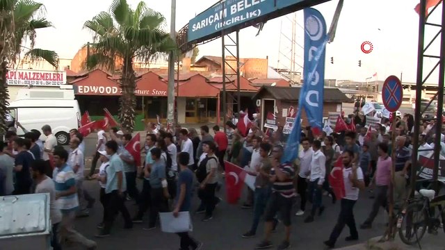 15 Temmuz darbe girişiminin yıldönümünde İncirlik üssüne yürüdüler