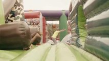 World's biggest bouncy castle