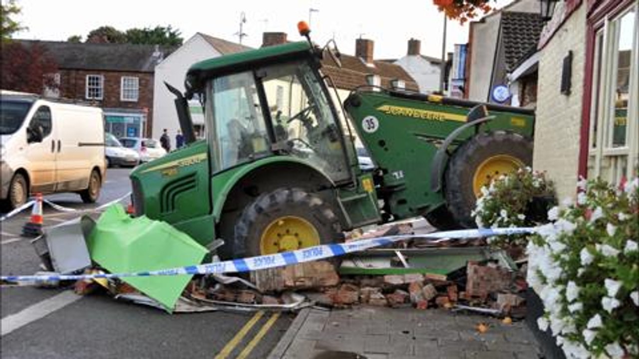 Ram raid at Doninton Co-op