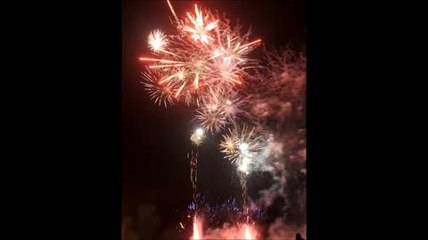 HMS Sultan fireworks