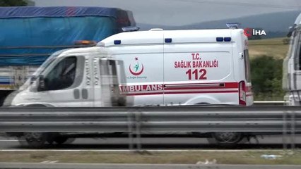 Bolu'da feci kaza: 2'si ağır, 5 kişi yaralandı