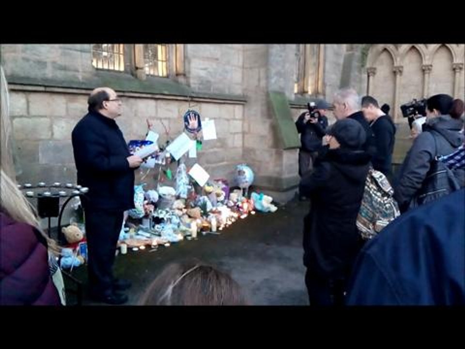 Community gathers after baby's death