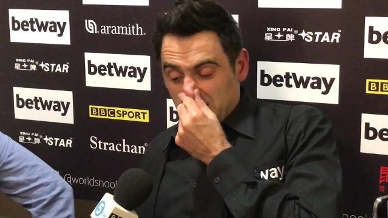 Ronnie O'Sullivan on defeat to Mark Selby at UK Championship in York