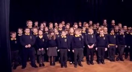 Schoolgirl singing video goes viral